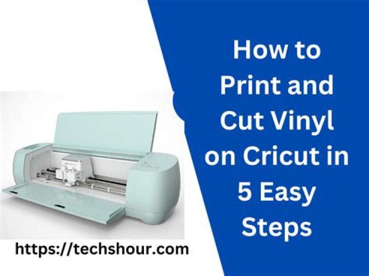 How to print vinyl on cricut