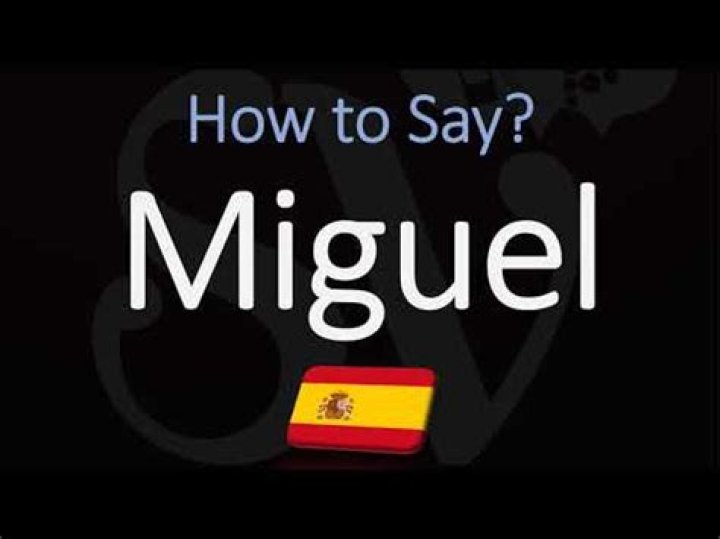 How to spell miguel